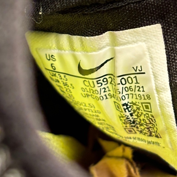 Nike Air Zoom SuperRep CU5925-001 Black Athletic Shoes Women's Size 6 Sneakers - Picture 6 of 7